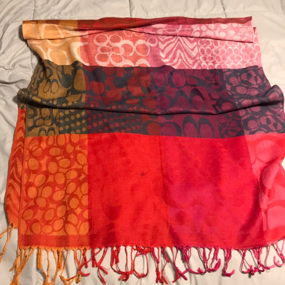 Multicolor Lightweight Scarf - Picture 2 of 3